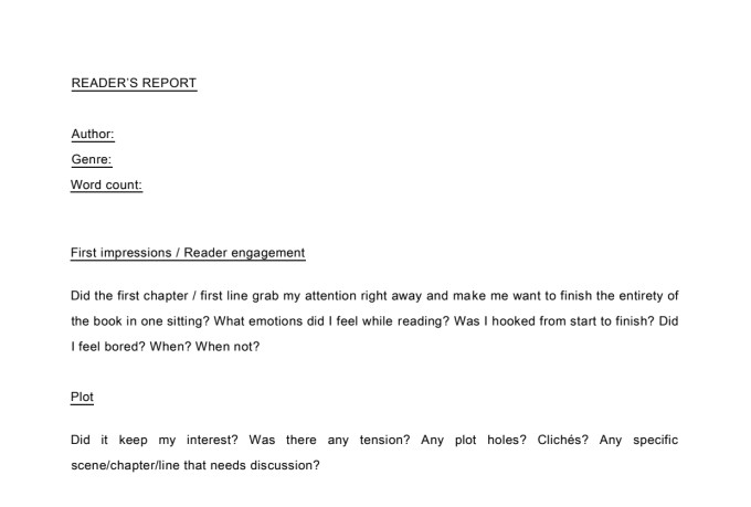 beta read your novel and provide detailed feedback